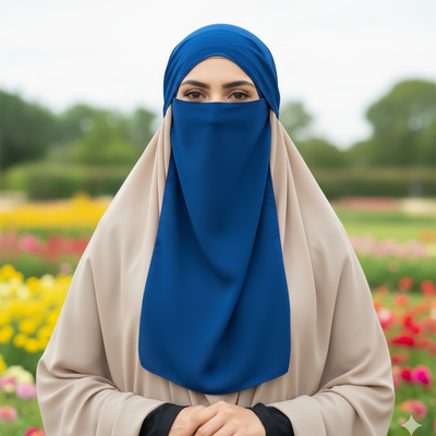 Bridal Attach Cap Hijab